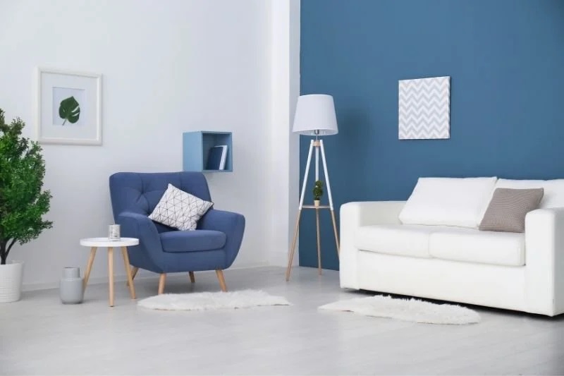 Çeşme salon iç cephe boyama örneği